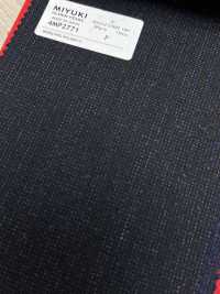 4MP2771 25AW OLDEN YEARS (Olden Years) بخطوط متناوبة أزرق كحلي داكن[قماش] Miyuki Woolen Mills صور إضافية