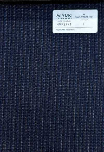 4MP2771 25AW OLDEN YEARS (Olden Years) بخطوط متناوبة أزرق كحلي داكن