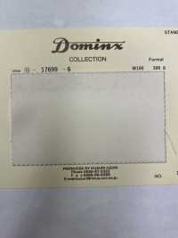 17699 غاباردين رسمي من مجموعة DOMINX القياسية SP100'S بتويل يسار لجميع المواسم، أسود رمادي بيج[قماش] قماش كوزوري الصوفي (DOMINX) صور إضافية