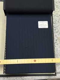 49456 LUSTRE قماش صوف وبوليستر مطاطي بنقشة دوبي، 3 تنويعات لونية بخطوط ظل Kunishima Co., Ltd. صور إضافية