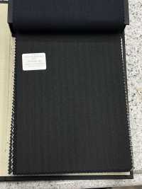 49456 LUSTRE قماش صوف وبوليستر مطاطي بنقشة دوبي، 3 تنويعات لونية بخطوط ظل Kunishima Co., Ltd. صور إضافية