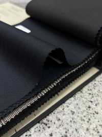 49456 LUSTRE قماش صوف وبوليستر مطاطي بنقشة دوبي، 3 تنويعات لونية بخطوط ظل Kunishima Co., Ltd. صور إضافية