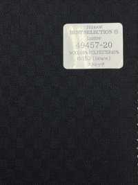 49457 LUSTRE قماش صوف وبوليستر مرن بنمط دوبي مع 3 ألوان بنقشة كارو كتلية Kunishima Co., Ltd. صور إضافية