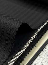 29419 LUSTRE صوف وبوليستر مطاطي بنقشة دابي 3 ألوان مخطط بظل[قماش] Kunishima Co., Ltd. صور إضافية