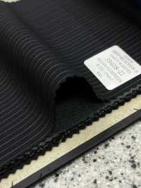 39408 FANCY WORSTED صوف وبوليستر مقاوم للتجعد بنقشة رأس الدبوس[قماش] Kunishima Co., Ltd. صور إضافية