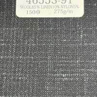 46553-91 25SSHERDREX [WOOL&LINEN] نسيج مختلط من الصوف والكتان باللون الأخضر[قماش] Kunishima Co., Ltd. صور إضافية