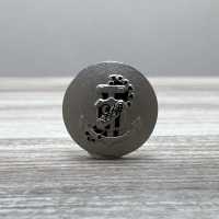 10A-S أزرار معدنية للبدلات والسترات، فضي Kogure Button Mfg. Co., Ltd. صور إضافية