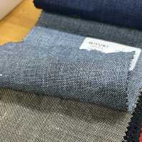 2MN3343 25SS MIYUKI قماش MIYUKI VARAIETES MOTOMACHI أزرق فاتح سادة Miyuki Woolen Mills صور إضافية