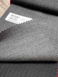2ML3150 26AW MIYUKI Textile ESSENTIALS تويل مطاطي رمادي متوسط سادة[قماش] Miyuki Woolen Mills صور إضافية