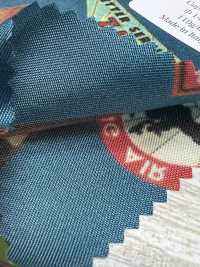 URJ-087 بطانة مطبوعة من كوبرو 100%، صناعة إيطالية، ترافل بلو TCS صور إضافية
