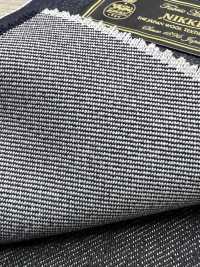 896S4311-38 NIKKE WOOL DENIM أزرق كحلي سادة S140s[قماش] NIKKE صور إضافية