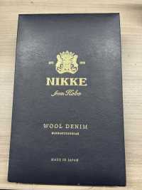 NMAFD009-51 NIKKE WOOL DENIM أسود سادة S120s[قماش] NIKKE صور إضافية