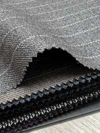 59542-63 26AW HERDREX [MOKUORI] Mokuori رمادي متوسط بخطوط رفيعة صوف مزيل للرائحة[قماش] Kunishima Co., Ltd. صور إضافية