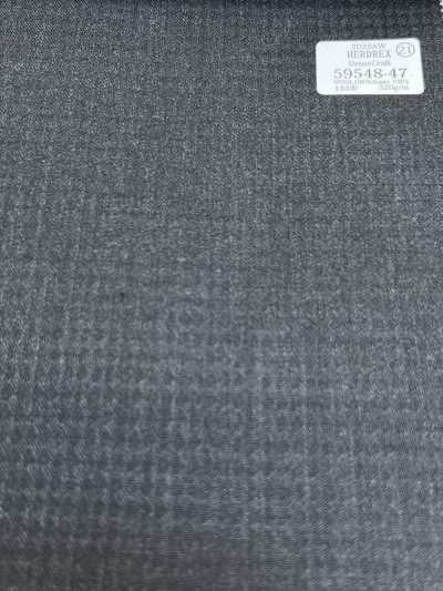 59548-47 26AW HERDREX [Dense Craft] نمط منسوج مربعات رمادي