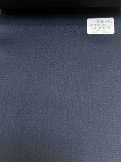59560-35 26AW HERDREX [PREMIUM VENETIAN] فينيسي أزرق سادة فاخر