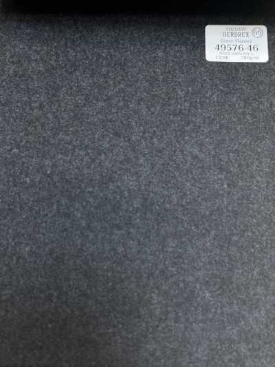 49576-46 26AW HERDREX [Grace Flannel] رمادي فحمي سادة