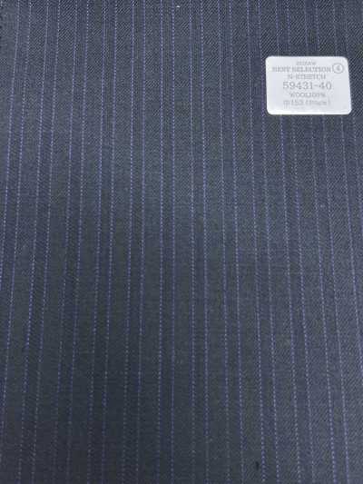 59431-40 26AW BEST SELECTION [N-STRETCH] N-Stretch كحلي داكن × Purple Shadow بخطوط