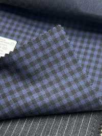 59438-20 26AW HERDREX [80 SUPER 100'S NINE MONTH] كارو كحلي[قماش] Kunishima Co., Ltd. صور إضافية