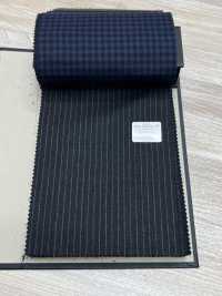 29412-62 26AW BEST SELECTION [80 SUPER 100'S NINE MONTH] مخطط رمادي فحمي[قماش] Kunishima Co., Ltd. صور إضافية