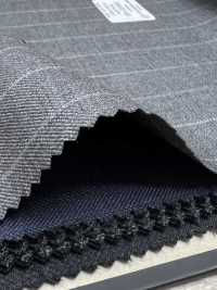 09402-40 26AW أفضل تشكيلة [davaumi] Davaumi رمادي فاتح بخطوط شبيهة بالطباشير[قماش] Kunishima Co., Ltd. صور إضافية