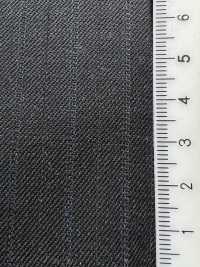 97432-53 26AW BEST SELECTION [قماش تقليدي] قماش تقليدي مخطط بالرمادي الفحمي Kunishima Co., Ltd. صور إضافية