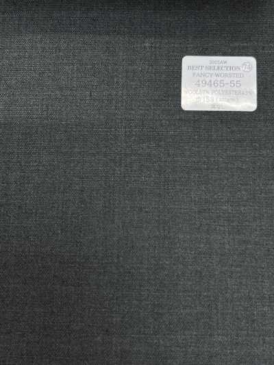 49465-55 26AW BEST SELECTION [FANCY WORSTED] Fancy Worsted رمادي سادة