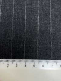 4ML3960 25AW THE CITY مخطط رمادي فحمي[قماش] Miyuki Woolen Mills صور إضافية