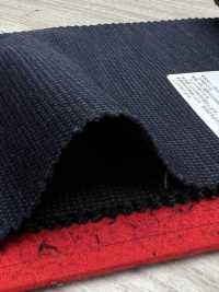 8MG4013 25AW LOOP LABO (Loop Labo) نقشة منسوجة أزرق كحلي[قماش] Miyuki Woolen Mills صور إضافية