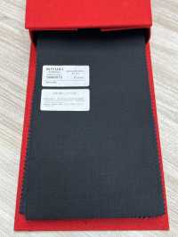 5MK0075 MIYUKI EVER WOOL أسود سادة[قماش] Miyuki Woolen Mills صور إضافية