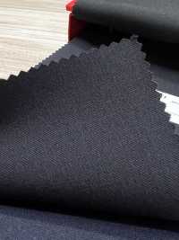 5MK0086 MIYUKI EVER WOOL أزرق كحلي داكن سادة[قماش] Miyuki Woolen Mills صور إضافية