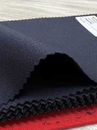 5MK0090 MIYUKI EVER WOOL سادة أزرق كحلي[قماش] Miyuki Woolen Mills صور إضافية