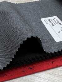 5MK0145 MIYUKI EVER WOOL سادة رمادي فاتح[قماش] Miyuki Woolen Mills صور إضافية