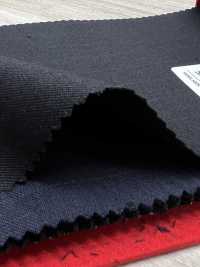 5MK0160 MIYUKI EVER WOOL مخطط أزرق كحلي داكن[قماش] Miyuki Woolen Mills صور إضافية