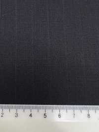 5MK0160 MIYUKI EVER WOOL مخطط أزرق كحلي داكن[قماش] Miyuki Woolen Mills صور إضافية