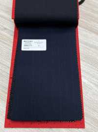 5MK0171 MIYUKI EVER WOOL كحلي مخطط[قماش] Miyuki Woolen Mills صور إضافية