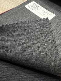5MK0193 MIYUKI EVER WOOL مخطط رمادي[قماش] Miyuki Woolen Mills صور إضافية