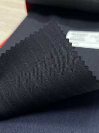 5MK0204 MIYUKI EVER WOOL خط مخطط ظل أزرق كحلي داكن[قماش] Miyuki Woolen Mills صور إضافية