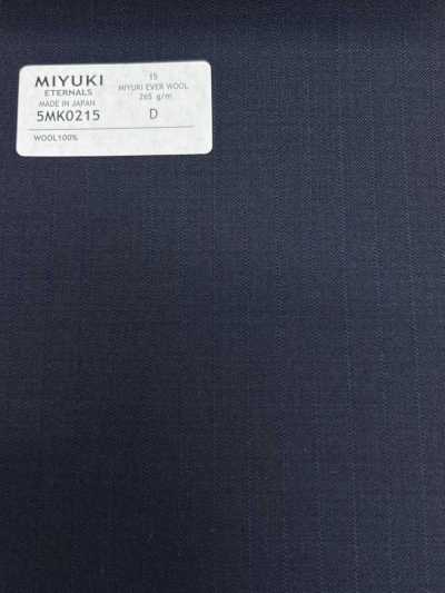 5MK0215 MIYUKI EVER WOOL مخطط بخطوط ظل كحلي