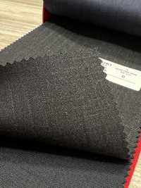 5MK0226 MIYUKI EVER WOOL مخطط ظل رمادي فحمي[قماش] Miyuki Woolen Mills صور إضافية