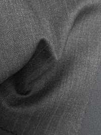 5MK0226 MIYUKI EVER WOOL مخطط ظل رمادي فحمي[قماش] Miyuki Woolen Mills صور إضافية