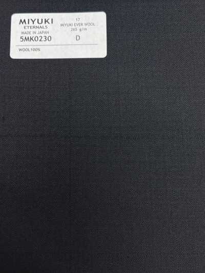 5MK0230 MIYUKI EVER WOOL مربعات نافذة ظلية أزرق كحلي داكن
