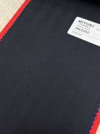 5ML0262 MIYUKI EVER WOOL بنقشة عظم السمكة أزرق كحلي داكن[قماش] Miyuki Woolen Mills صور إضافية