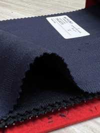 5ML0273 MIYUKI EVER WOOL (Miyuki Ever Wool) أزرق كحلي بنمط عظم السمك[قماش] Miyuki Woolen Mills صور إضافية