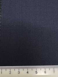 5ML0273 MIYUKI EVER WOOL (Miyuki Ever Wool) أزرق كحلي بنمط عظم السمك[قماش] Miyuki Woolen Mills صور إضافية