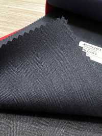 5ML0284 MIYUKI EVER WOOL نمط متعرج أزرق[قماش] Miyuki Woolen Mills صور إضافية