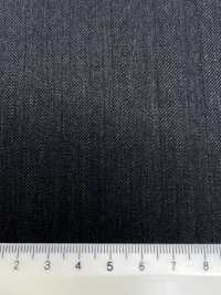 5ML0295 MIYUKI EVER WOOL نسيج متعرج رمادي فحمي[قماش] Miyuki Woolen Mills صور إضافية