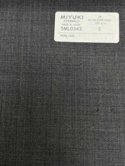 5ML0343 MIYUKI EVER WOOL رمادي سادة