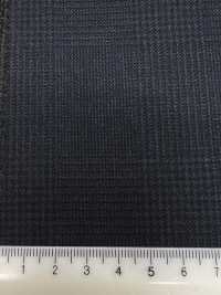 5ML0365 MIYUKI EVER WOOL كاروهات جلين أزرق كحلي[قماش] Miyuki Woolen Mills صور إضافية