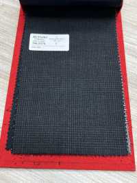 5ML0376 MIYUKI EVER WOOL Glen Check رمادي فحمي[قماش] Miyuki Woolen Mills صور إضافية