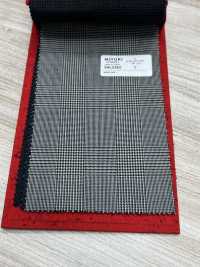 5ML0380 MIYUKI EVER WOOL غلين تشيك رمادي[قماش] Miyuki Woolen Mills صور إضافية